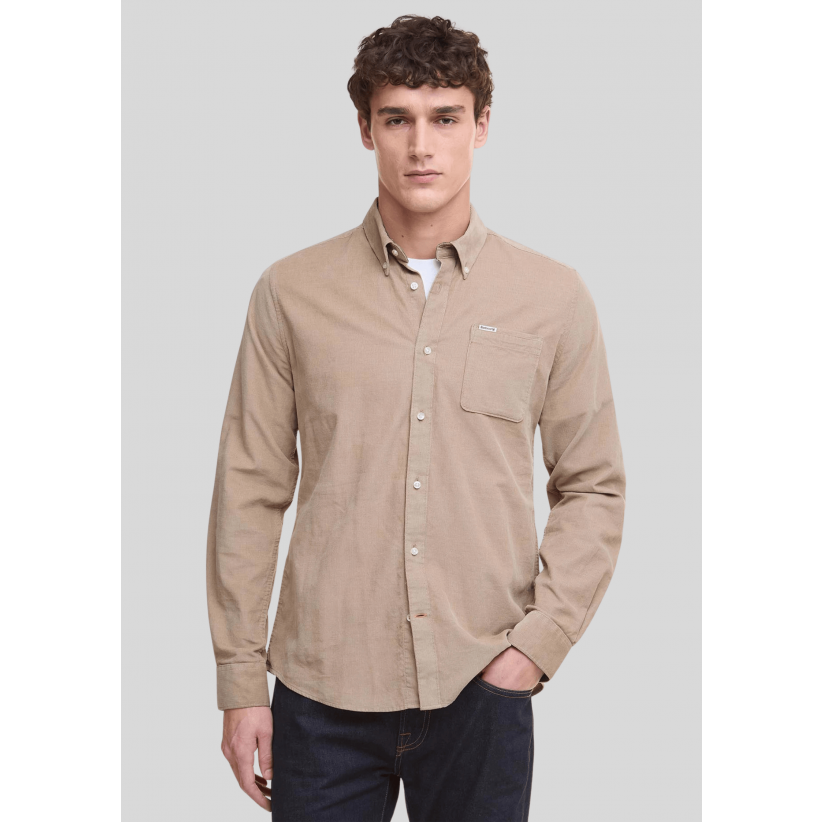 BarbourSkjorteRamseyCordWashedStone-01