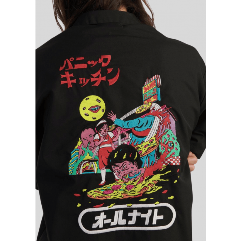 EdwinSkjorteSSKouichiMatsudaShirtBlack-01