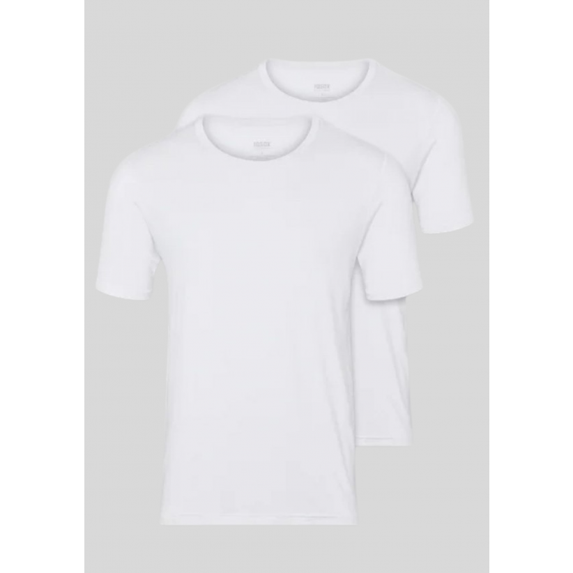 IQ Sox, Undertøj, 2-pak Bambus Rundhals T-shirt, White 