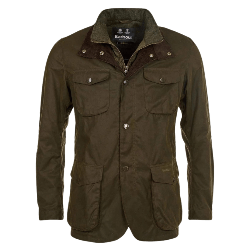 Barbour Jakke Ogston Wax Gr n