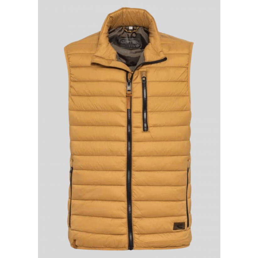 Camel Active, Overtøj, Quilt Vest, Sand 