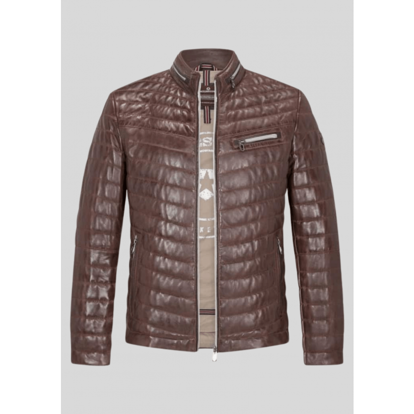 Milestone, Overtøj, Damiano Leather, Brown