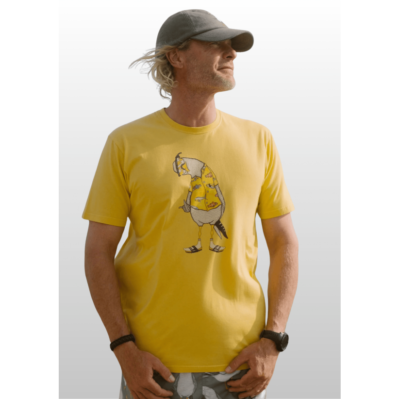 LakorTshirtFlippingBirdCreamGold-01