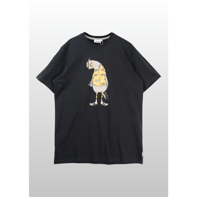Lakor, T-shirt, Flipping The Bird, Moonless Night