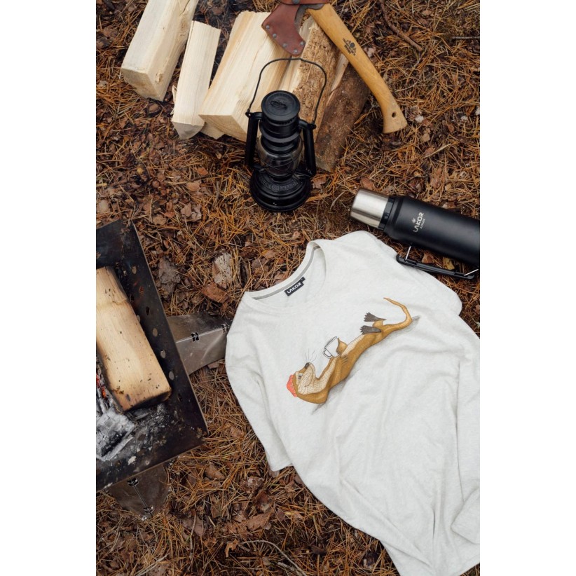 LakorTshirtFlowOutmealMelange-01