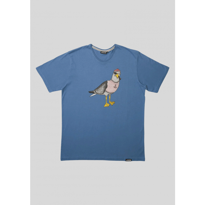 Lakor, T-shirt, Seaborn Seagull, Blå 