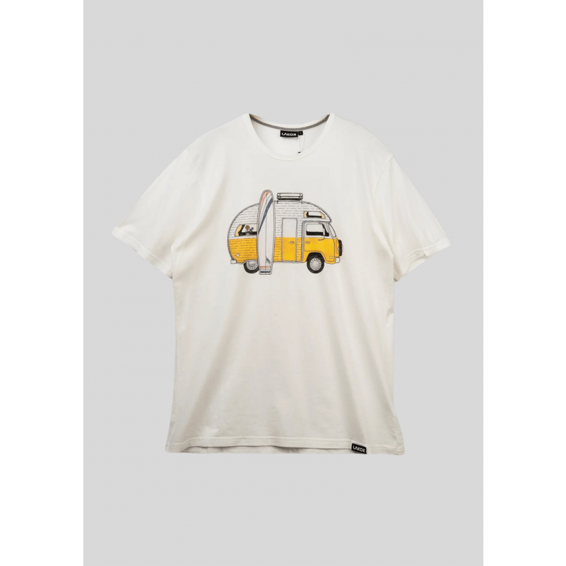 Lakor, T-shirt, Sun Camper, Star White 