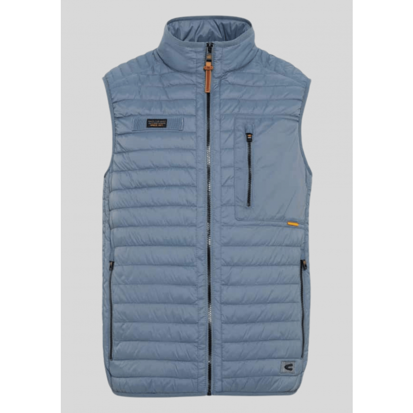 Camel Active, Overtøj, Light Quilt Vest, Light Blue 