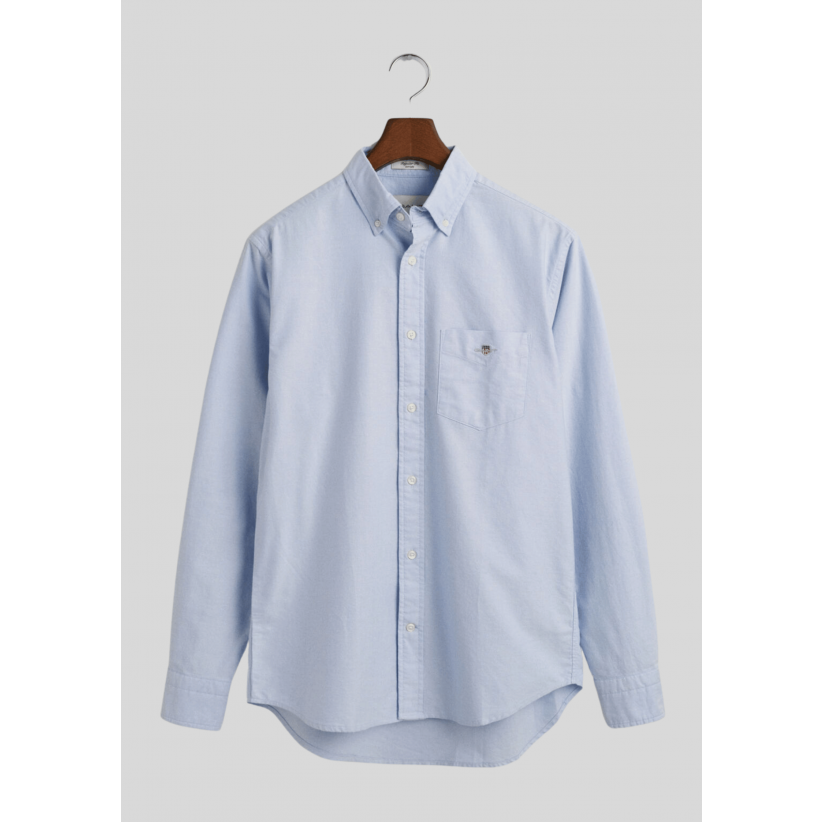 Gant, Skjorte, Classic Oxford, Capri Blue 