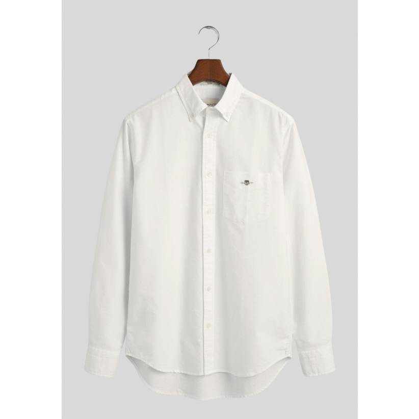 Gant, Skjorte, Classic Oxford, White 