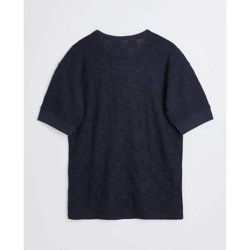SunflowerTshirtTeeJacquard2035Navy-02