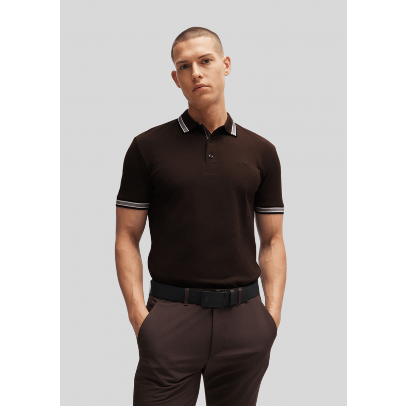 BossPoloPaddyDarkBrown-01