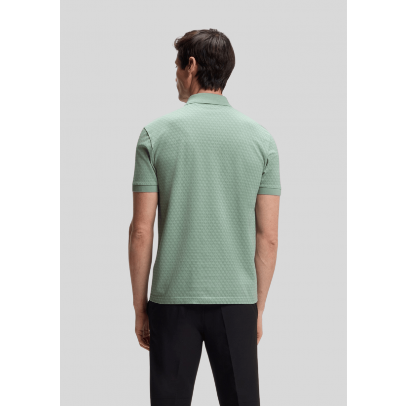 BossPoloGocChipPatternLightGreen-01
