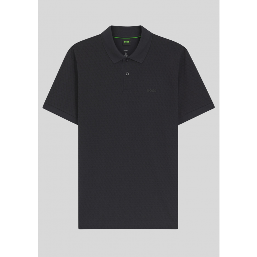 Boss, Polo, Goc Chip Pattern, Dark Blue 