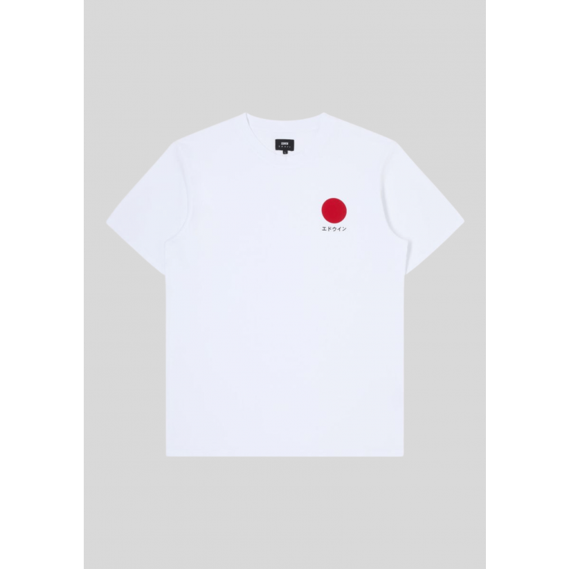 Edwin, T-shirt, Japanese Sun T-shirt, White