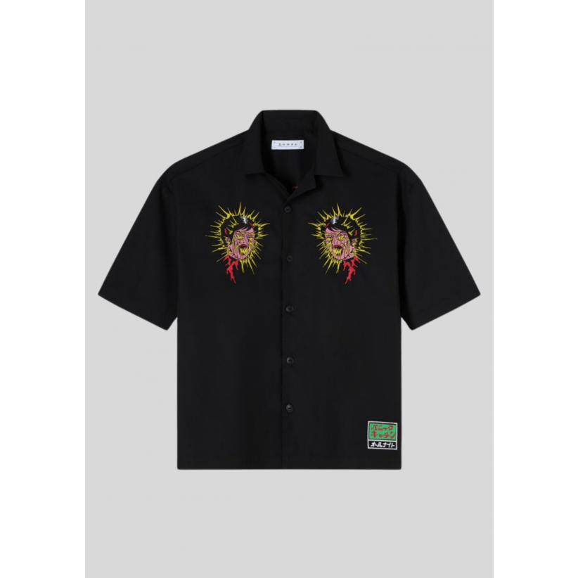 Edwin, Skjorte SS, Kouichi Matsuda Shirt, Black 