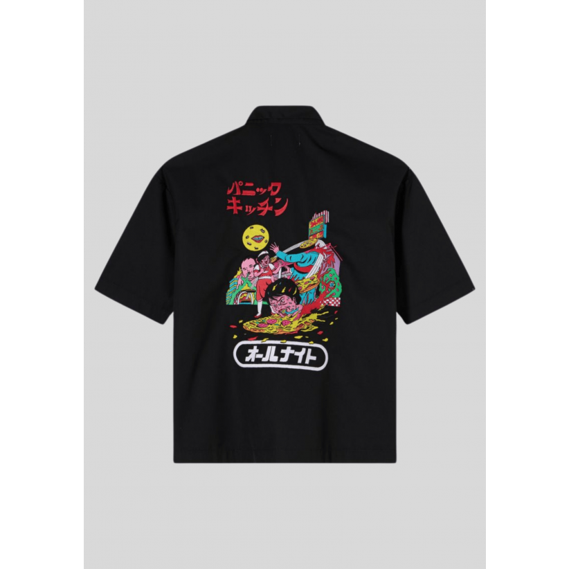 EdwinSkjorteSSKouichiMatsudaShirtBlack-01