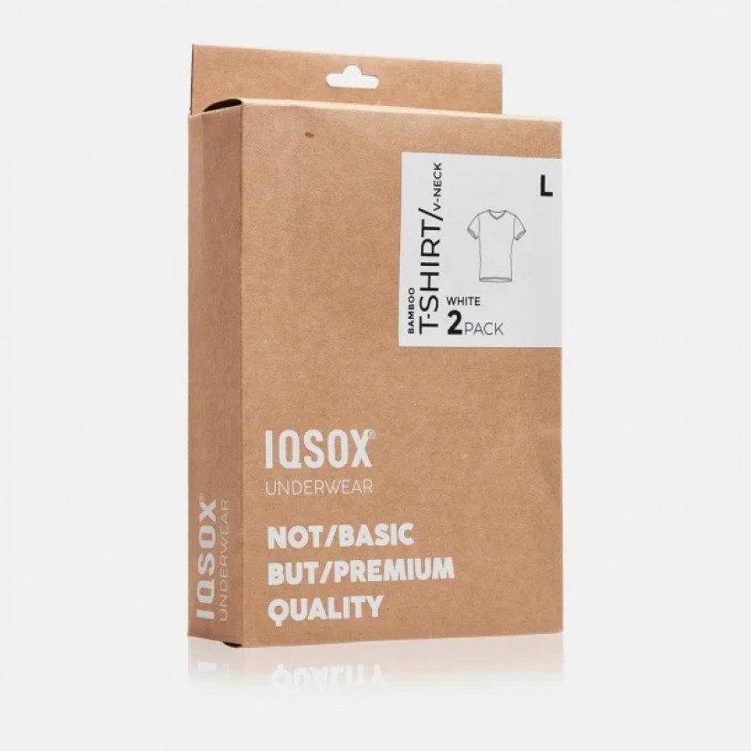 IQSoxUndertj2pakBambusVHalsTshirtWhite-01