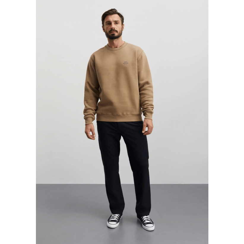 MadsNrgaardSweatshirtStandardLogoLeadGrey-01