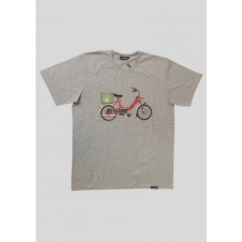 Lakor, T-shirt, Red Puch, Grå