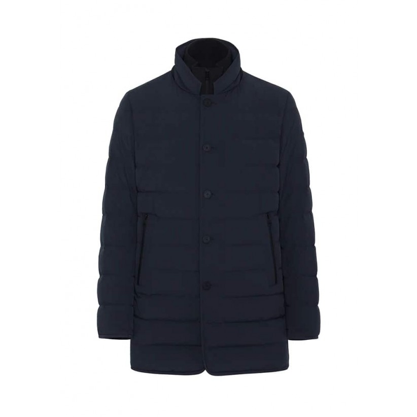 DUNO, LOFT QUILTET JAKKE I NAVY 