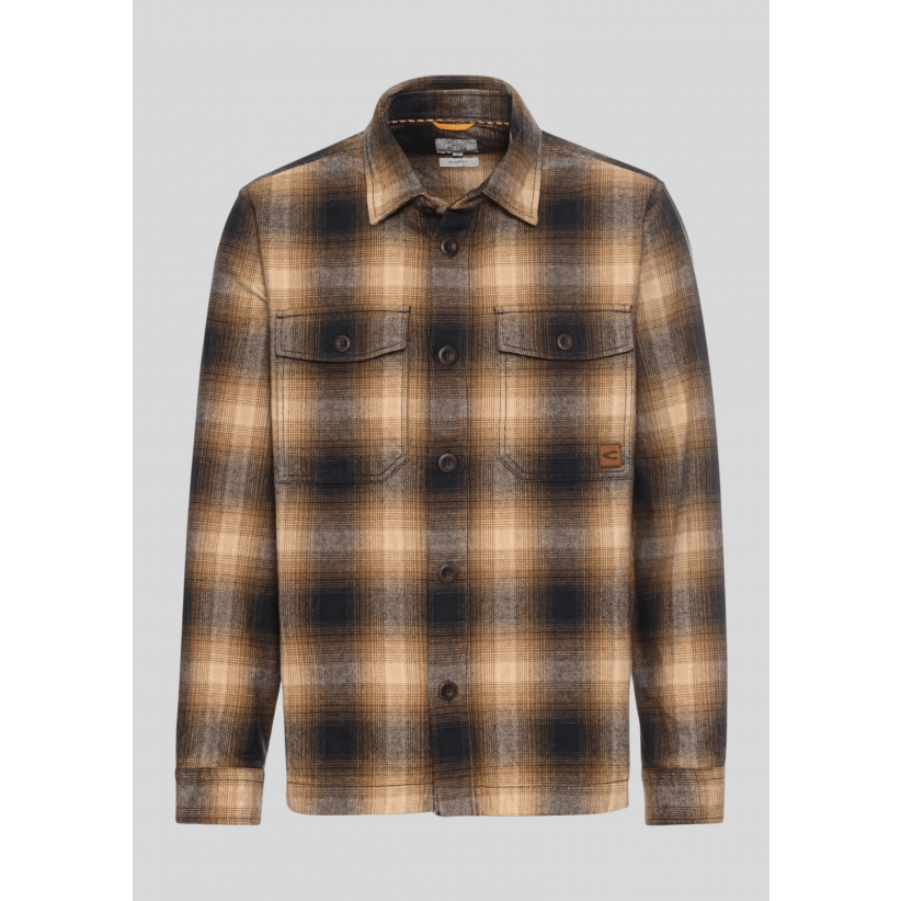 Camel Active, Overshirt, Heavy Shirt, Brown 