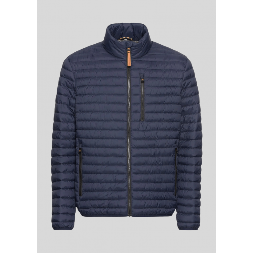 Camel Active, Overtøj, Quilted Jacket, Blue
