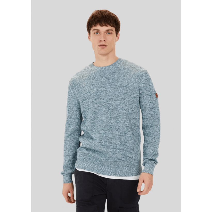 CamelActiveStrikLightRoundneckSweaterBlue-01