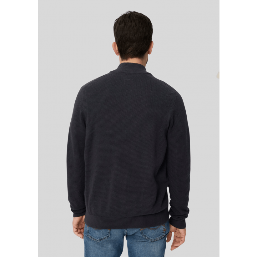 CamelActiveStrikKnittedJacketDarkBlue-01