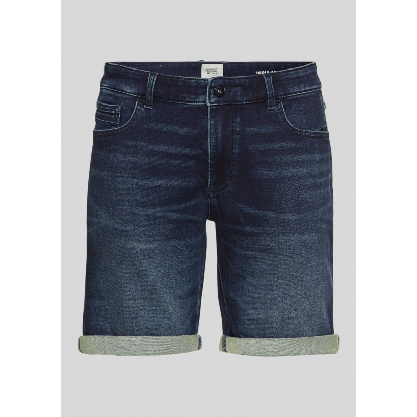 Camel Active, Shorts, Flexxxactive Denim Shorts, Dark Blue