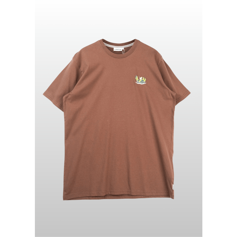 Lakor, T-shirt, Mini Slow Flow, Chicory Coffee