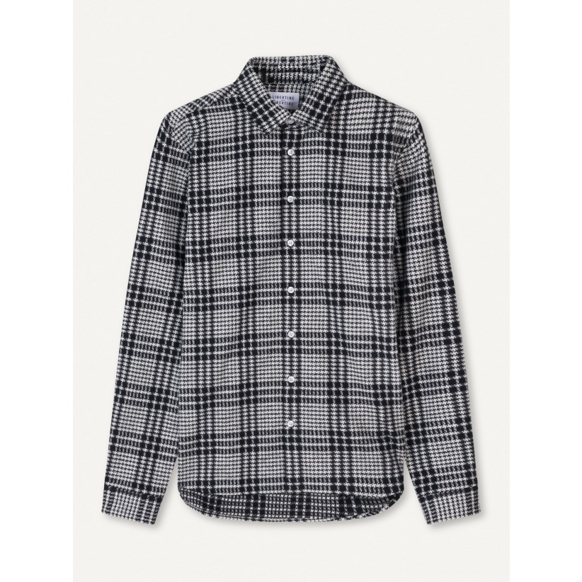 LIBERTINE, MIRACLE OVERSHIRT I NAVY 