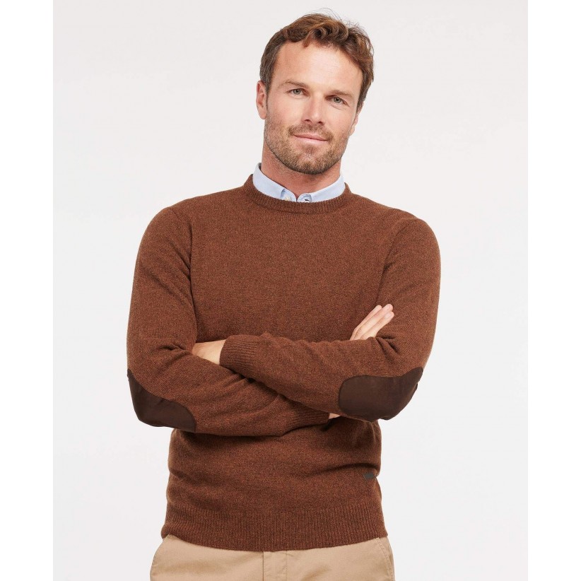 BarbourStrikPatchCrewneckBrun-02