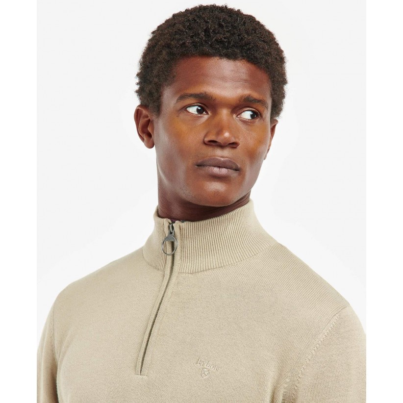 BarbourStrikCottonHalfZipSweaterWashedStone-01