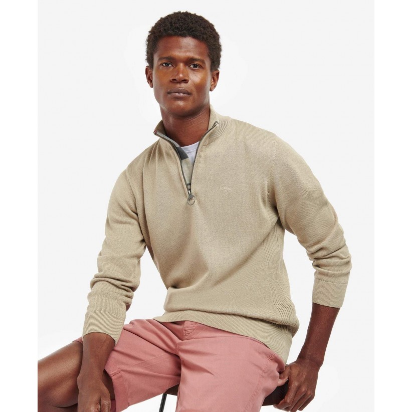 BarbourStrikCottonHalfZipSweaterWashedStone-01