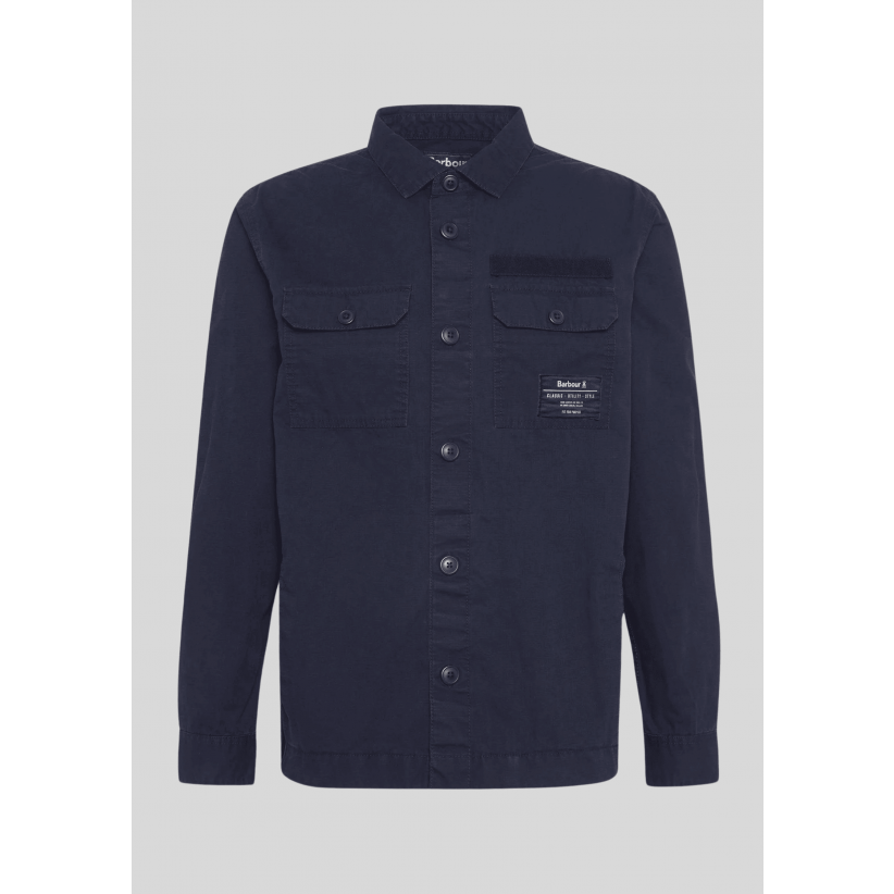 Barbour, Overshirt, Bidlam Overshirt, Classic Navy 