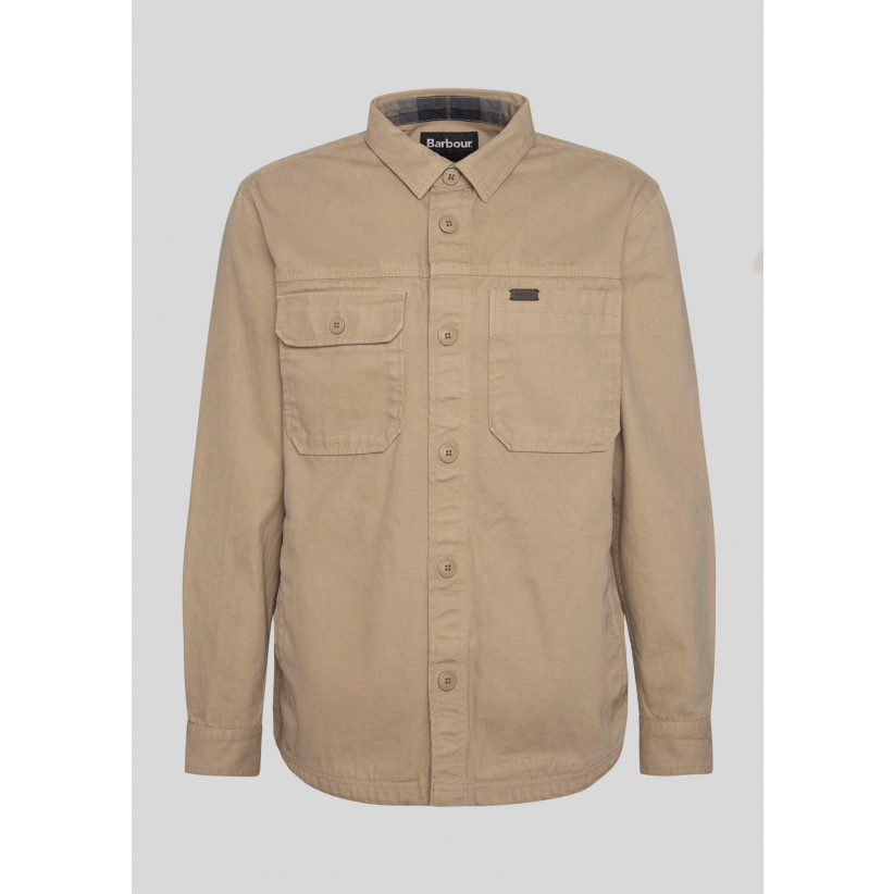Barbour, Overshirt, Lingfield, Dark Stone 