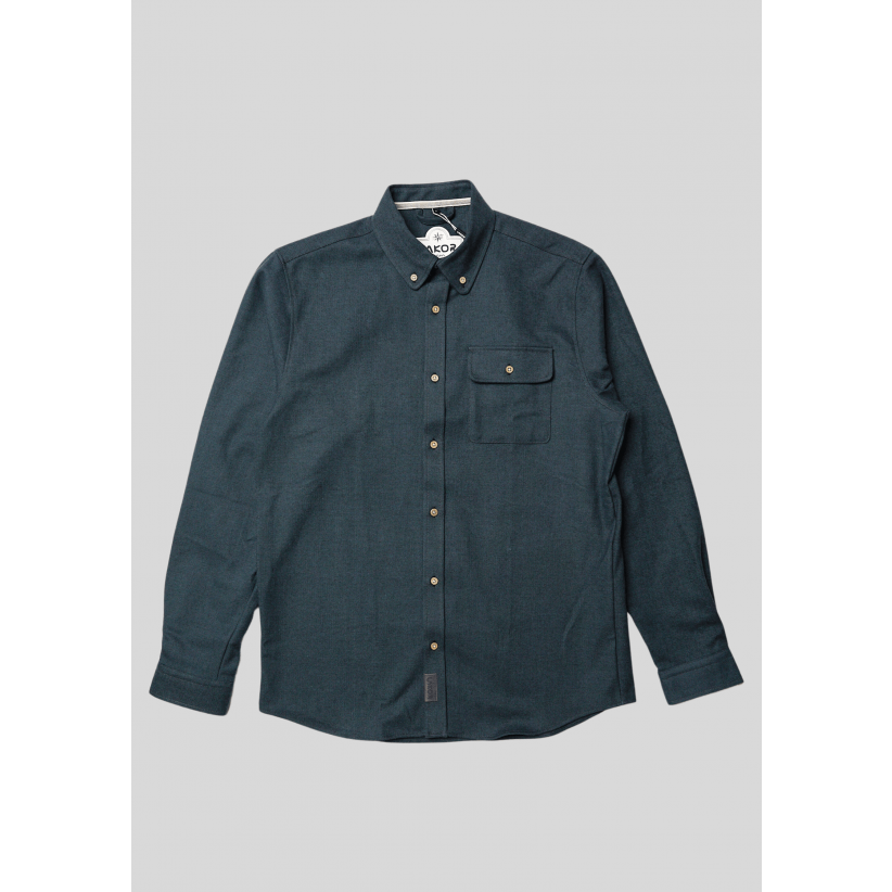 Lakor, Skjorte, Moss Shirt, Dark Slate 