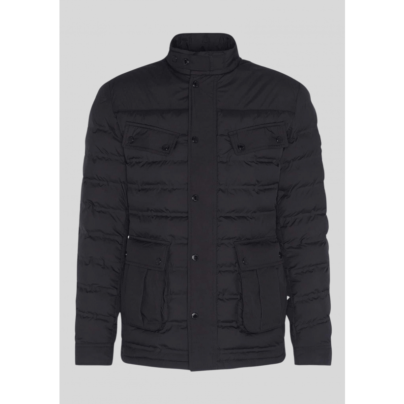 Barbour, Overtøj, Welded Ariel Puffer Jacket, Classic Black 