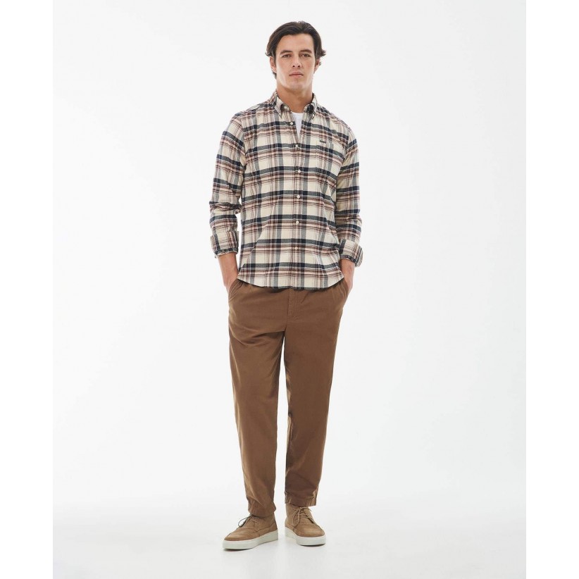 BarbourSkjorteShieldtonBordeaux-01