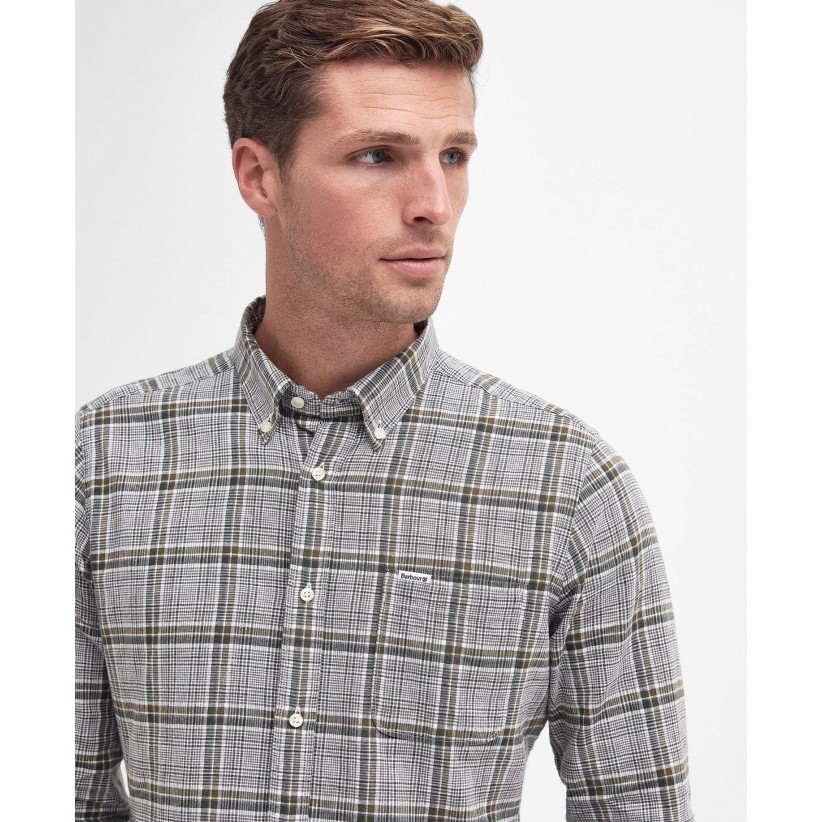 BarbourSkjorteCoalridgeOlive-01