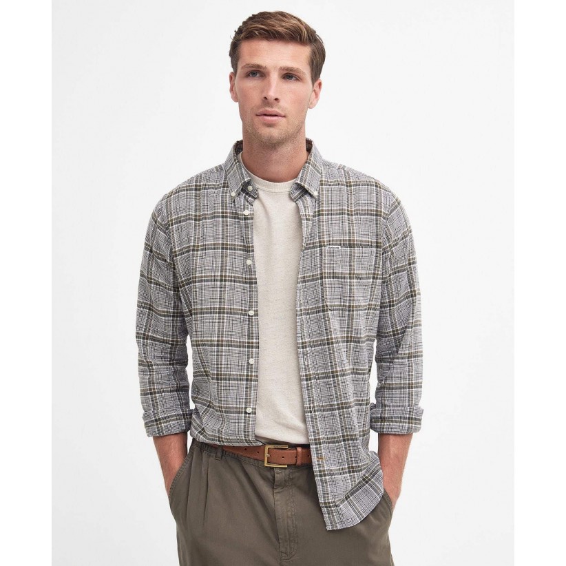 BarbourSkjorteCoalridgeOlive-01