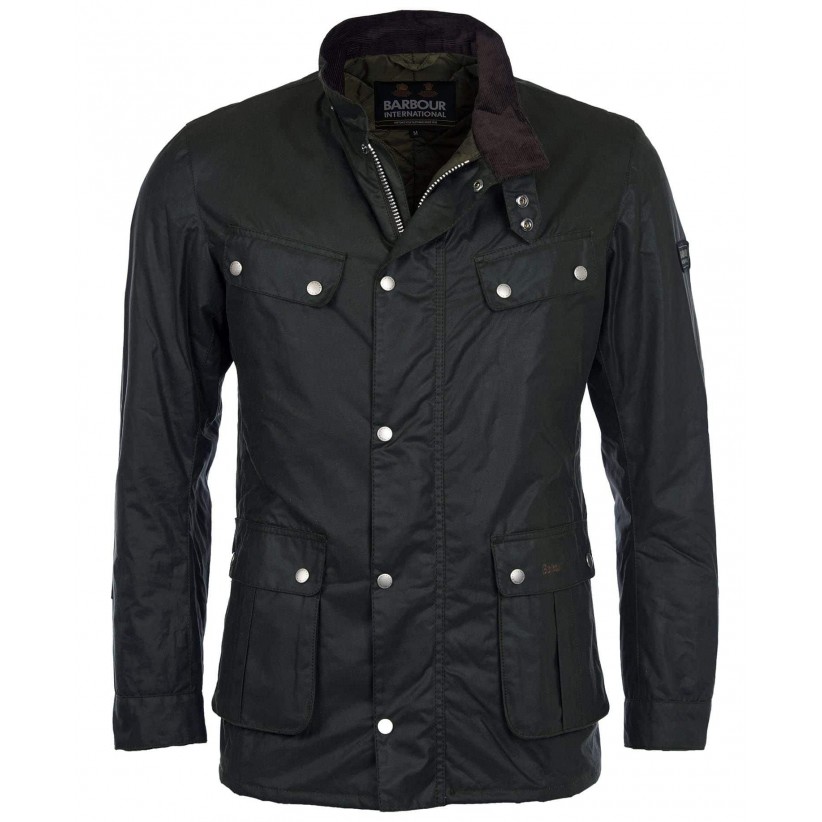 BARBOUR, DUKE WAX JACKET I GREEN