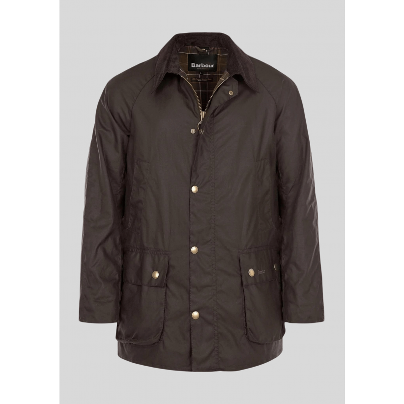 Barbour, Overtøj, Wax Ashby Jacket, Green