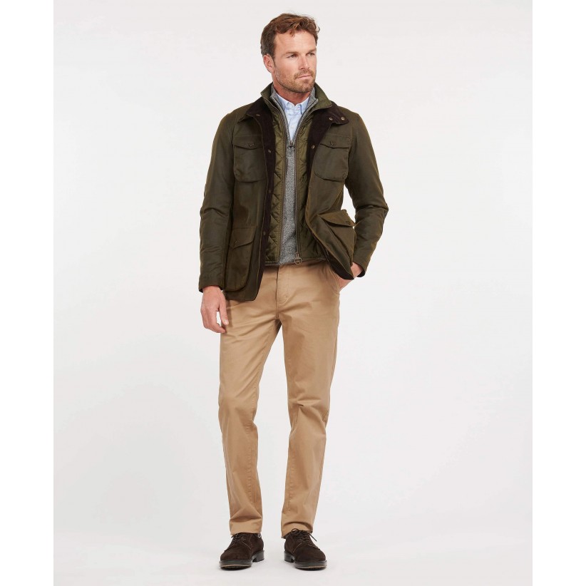 Barbour Jakke Ogston Wax Gr n