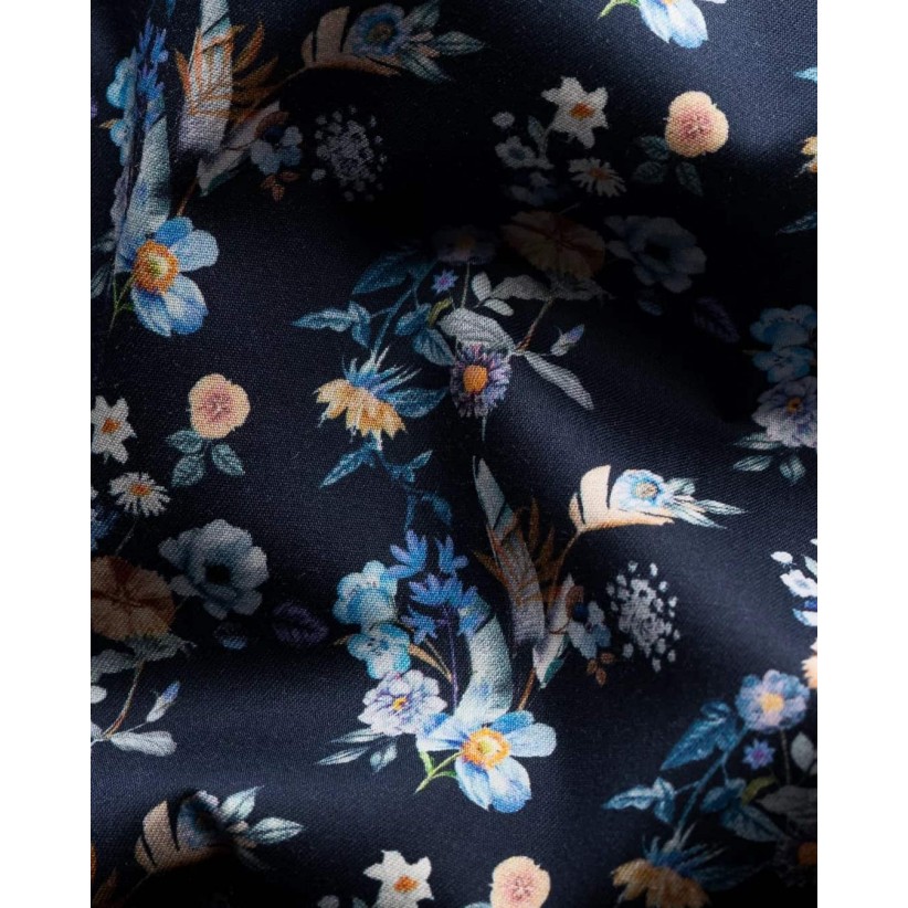 EtonSkjorteContemporaryFloralPrintTwillNavy-01