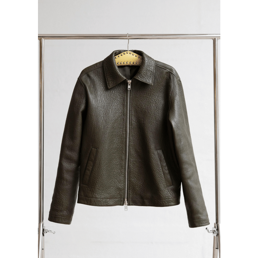 SunflowerJakkeShortLeatherJacket6031Jade-01