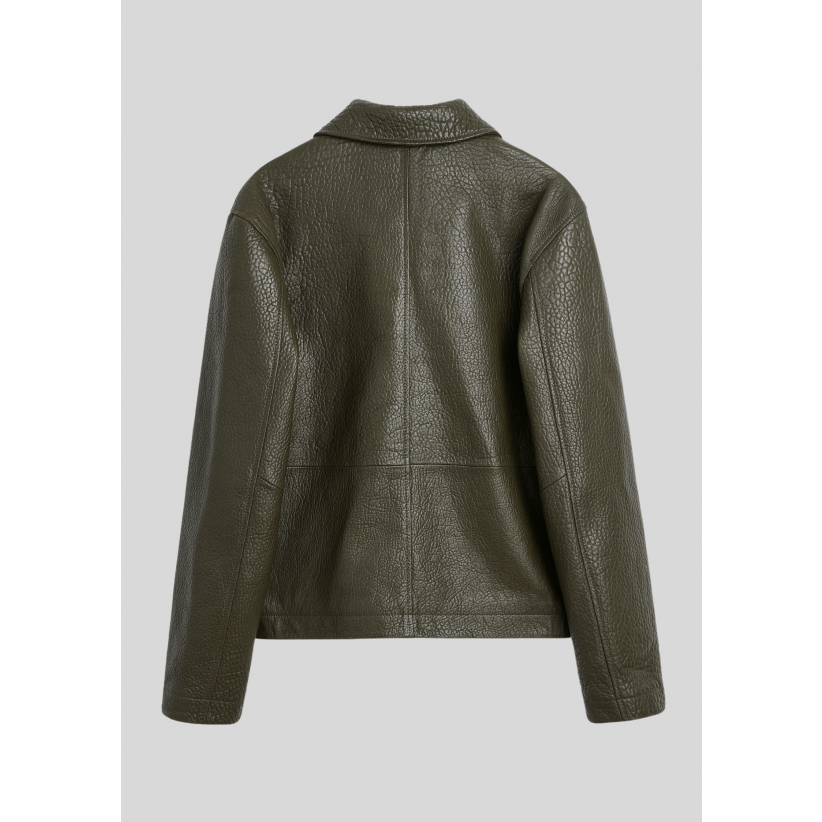 SunflowerJakkeShortLeatherJacket6031Jade-01