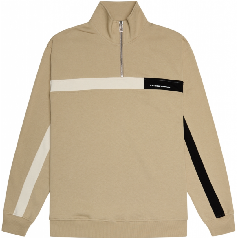SWEATSHIRT, LASS CUT / ECRU