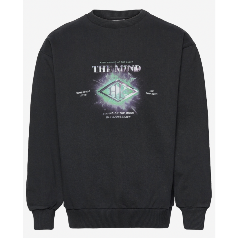 HK "MIND" CRENWECK/ BLACK